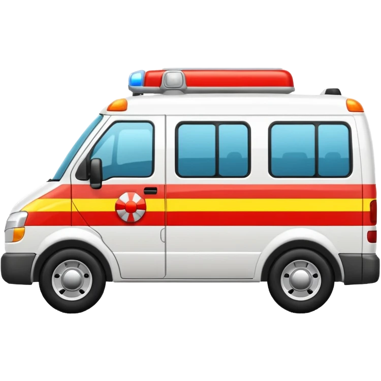 Emergency van emoji