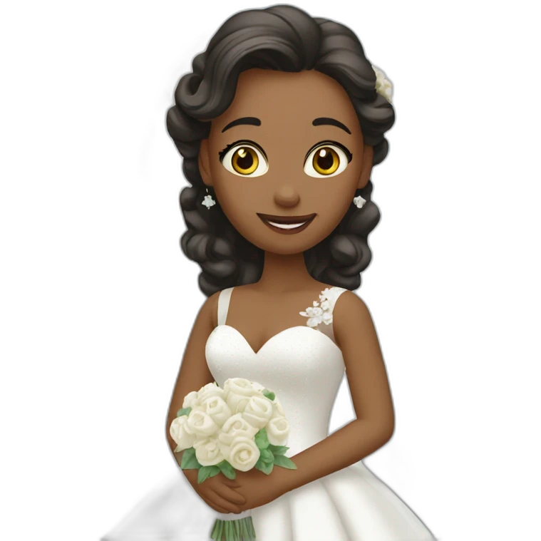 girl’s wedding  emoji