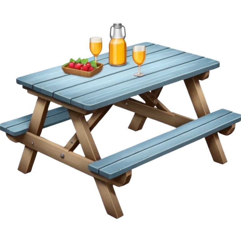 Picnic table emoji
