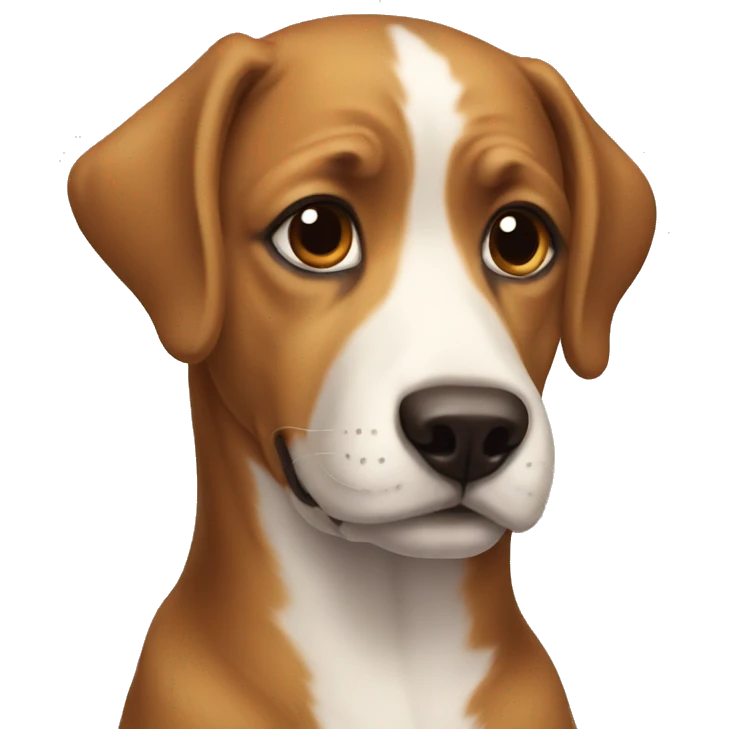 😭 dog emoji