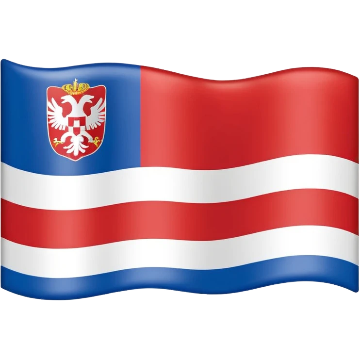make me a emoji with serbian empire a  flag from 1914 emoji