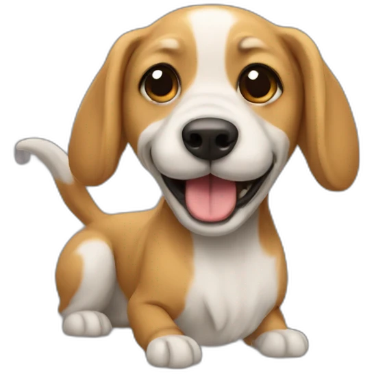 Chien qui fume emoji