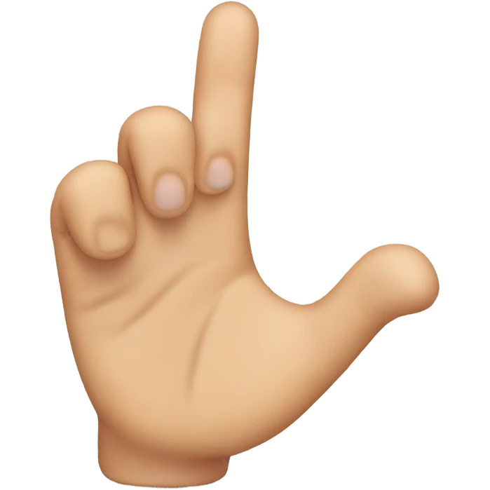 Hurt thumb  emoji