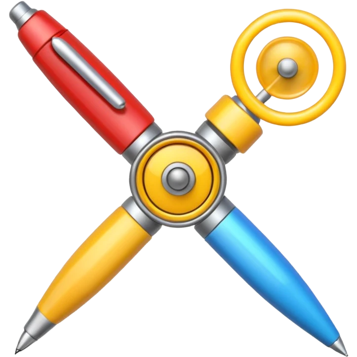 Only Pen Spinner emoji emoji