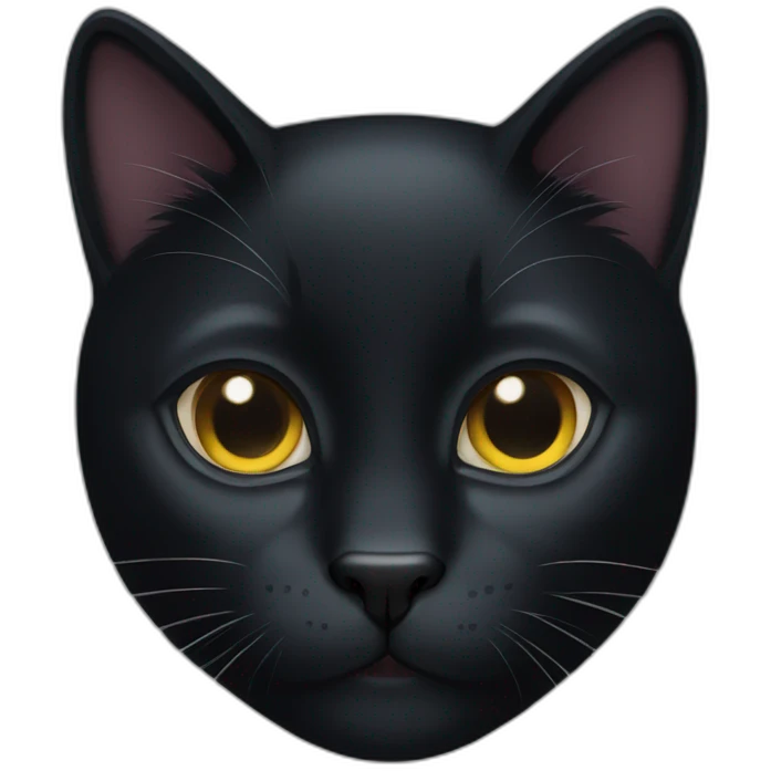 Black cat emoji