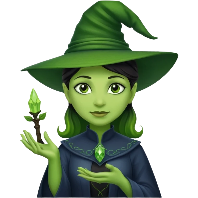 elphaba holding space emoji