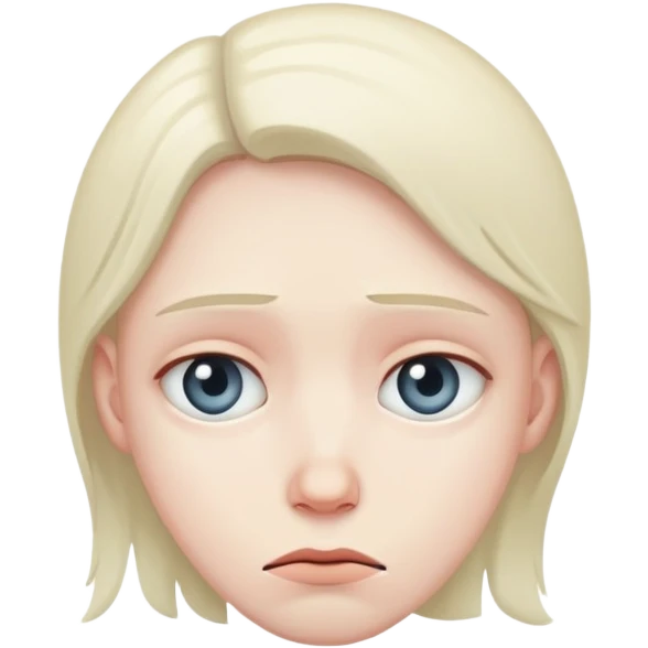 Sad I don’t know  emoji
