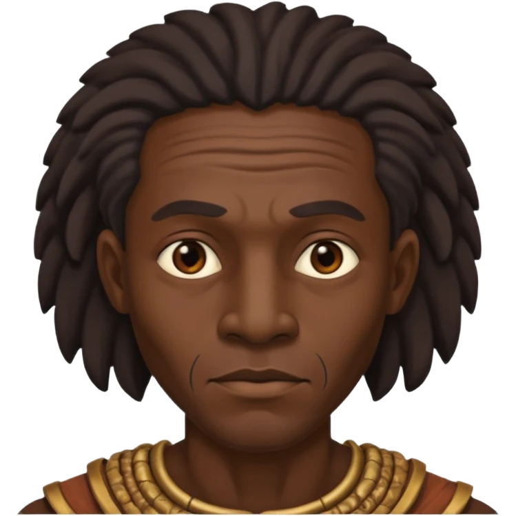 ancient africa man emoji