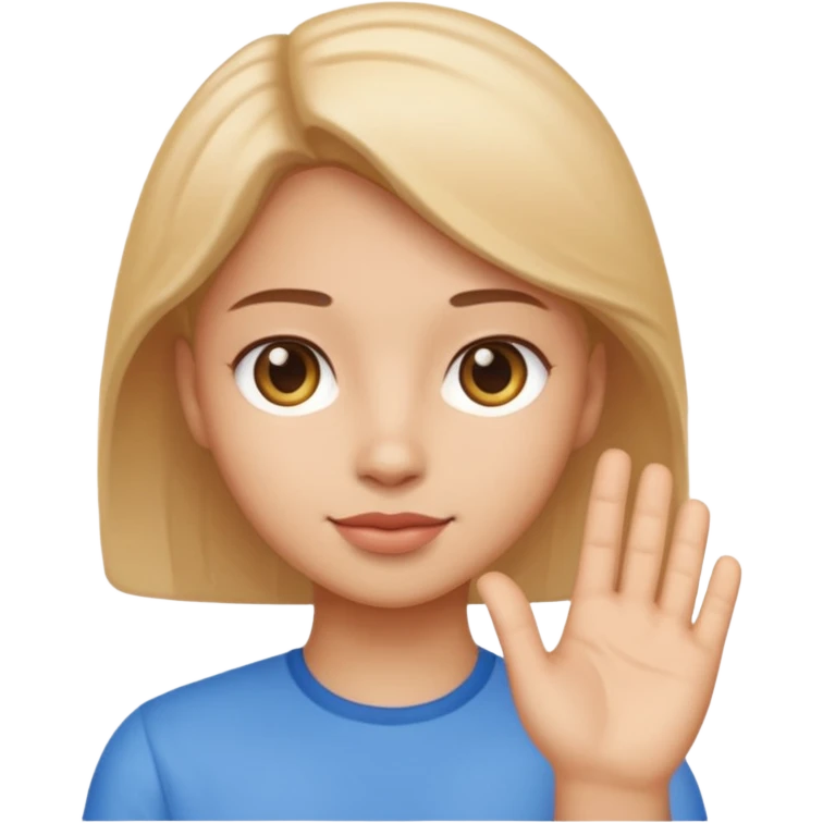 chat gpt asking with hand emoji