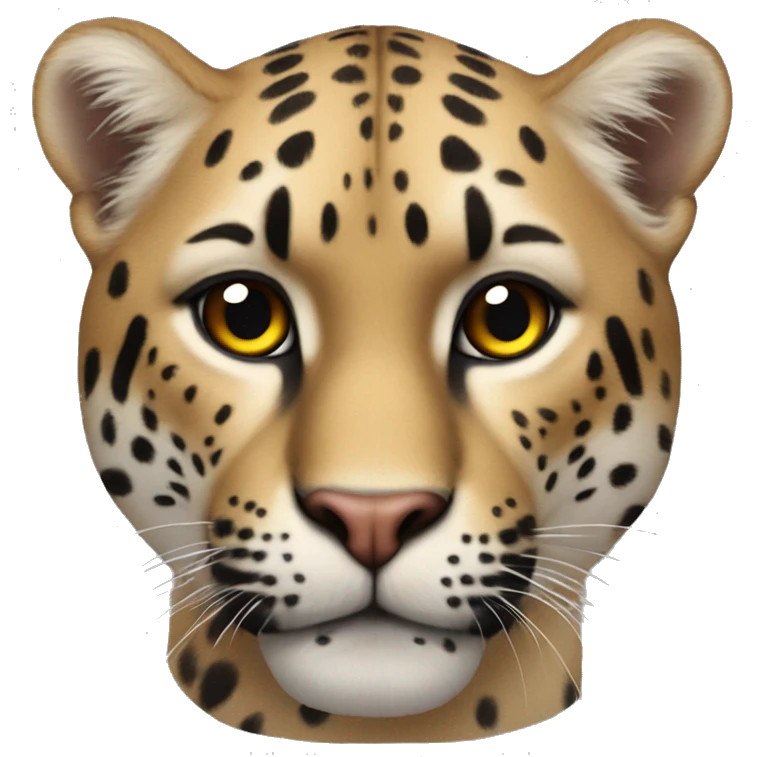 panter ve kutup ayısının birleşimi emoji