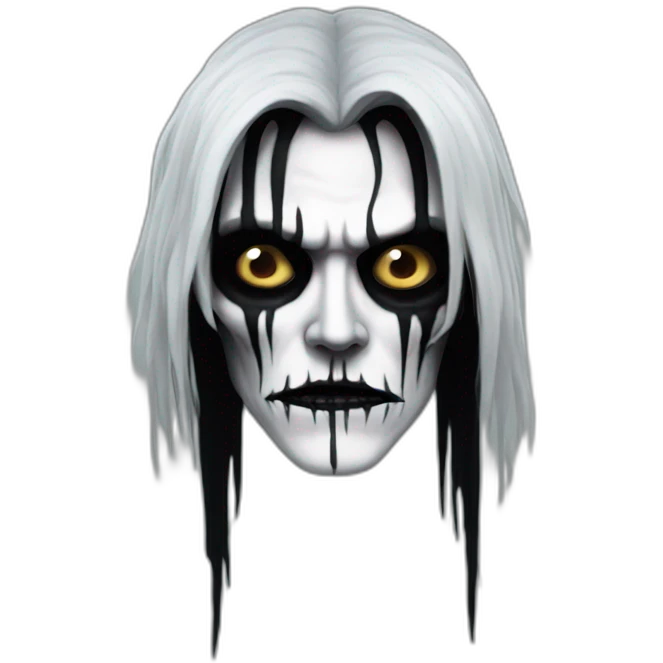 corpse paint face emoji