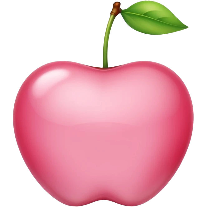 light pink Cherry emoji