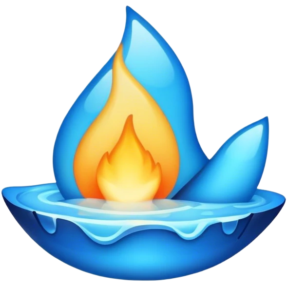 FOGO AZUL emoji