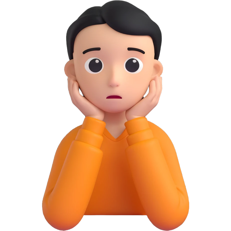 depressed artist being sad emoji