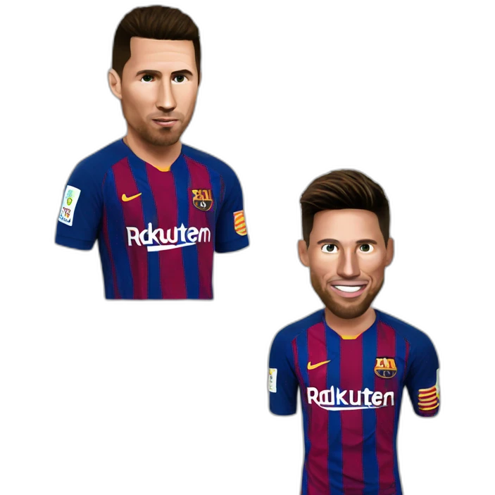 Ronaldo messi emoji