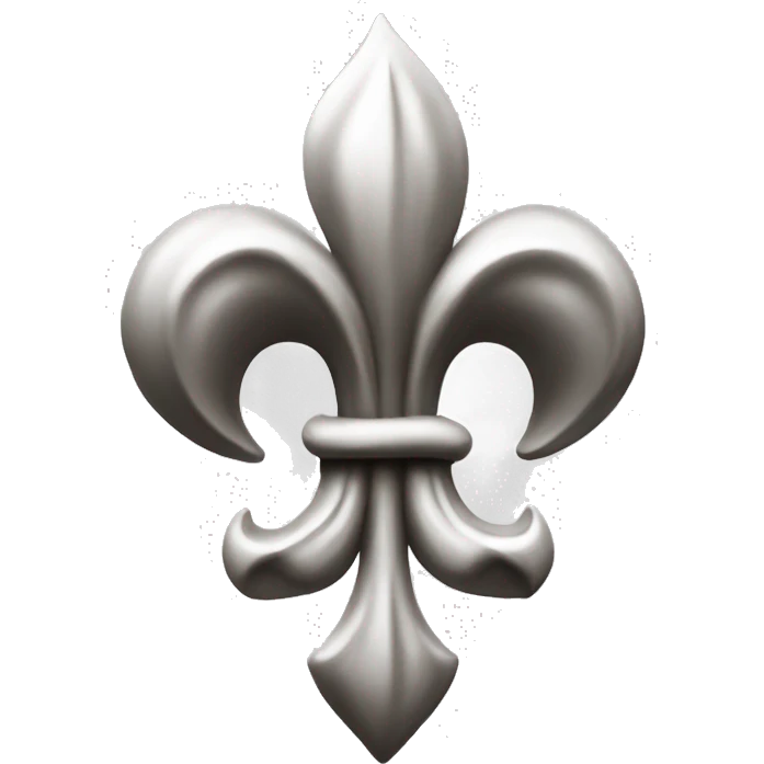 Flor de Lis en boceto  emoji