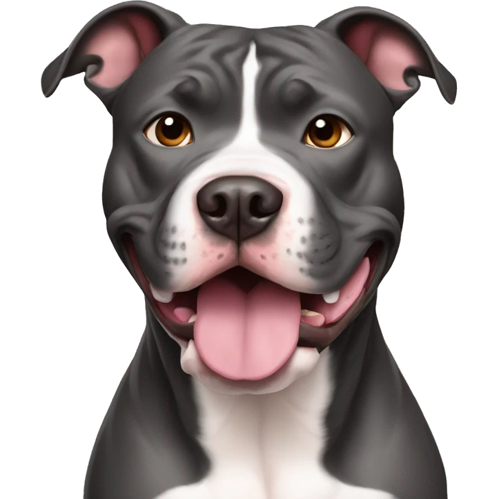 Super perro pitbull emoji