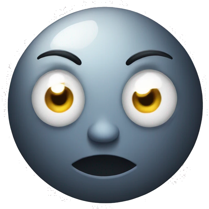 moon crazy face emoji