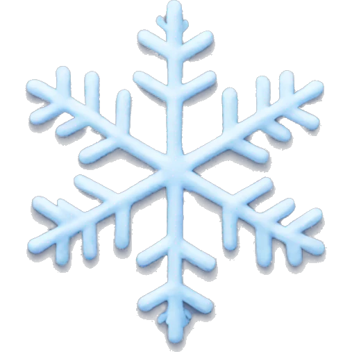 snowflake emoji