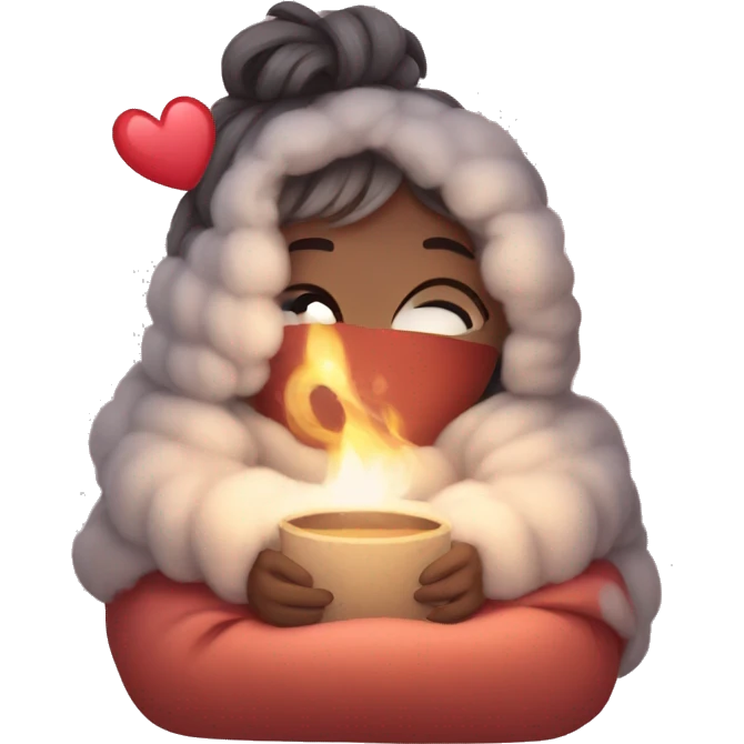 cozy heart emoji