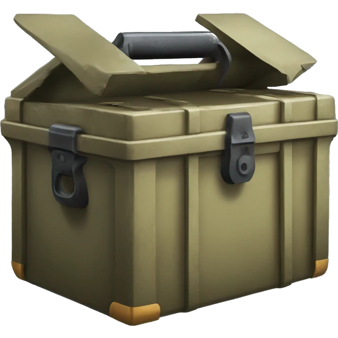 Ammunition box emoji