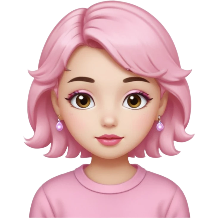  Soft Girl
Origin: TikTok/Western

Key Features: Pastel blush, gloss or tinted balm, fluffy brows, shimmery lids, small hair clips or pigtails.

Vibe: Playful, sweet, pastel-saturated cuteness — very Y2K meets kawaii.

Signature Trick: Emphasizes youthful, doll-like features with lots of pink. emoji