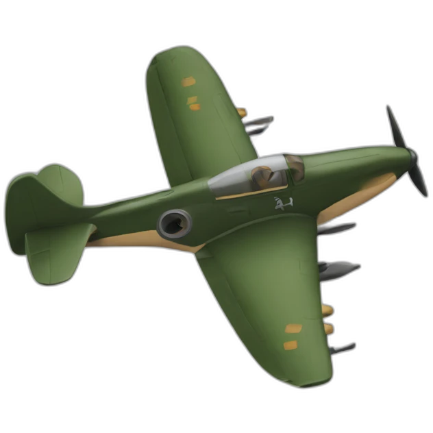 Avion chasse maneuvre cobra emoji
