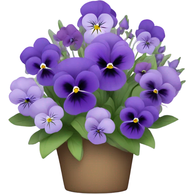 Violet Flower arrangement emoji