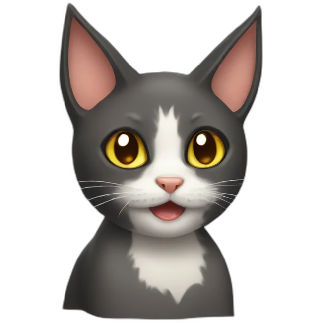 bat cat emoji
