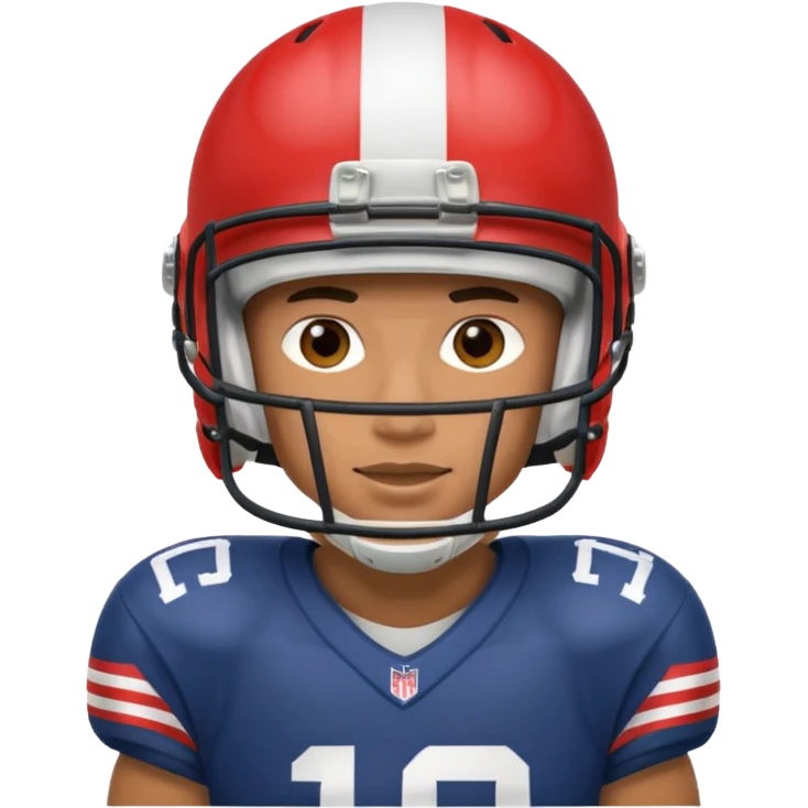 American football player emoji