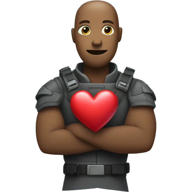 P Hugging Heart: A heart with small arms wrapping around it, representing self-love or sending a virtual hug. emoji