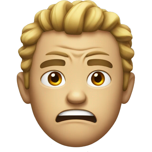 Angry emoji