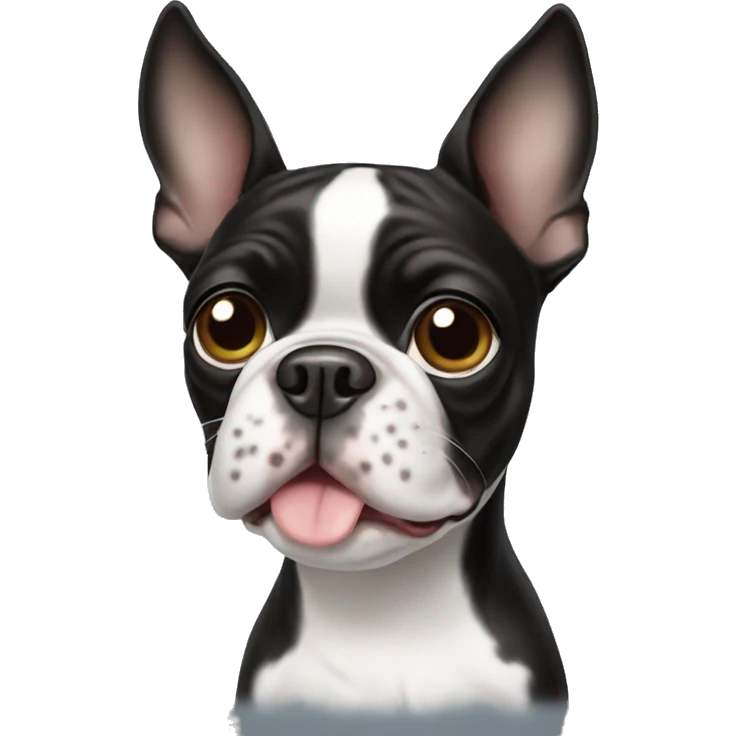 Boston terrier  emoji