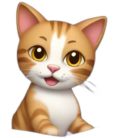 cat in gift box emoji