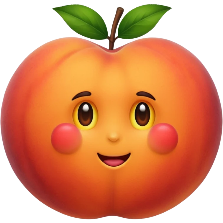 peach emoji