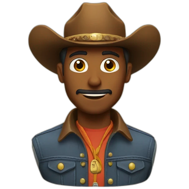 smart cowboy emoji
