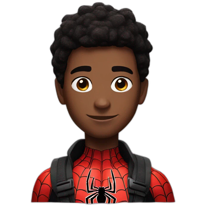 Spider man miles morales emoji