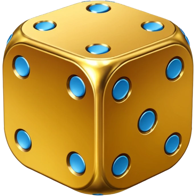 Dice trophy emoji