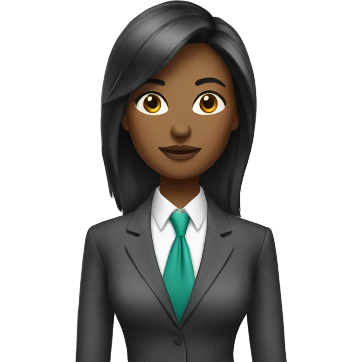 Boss girl emoji