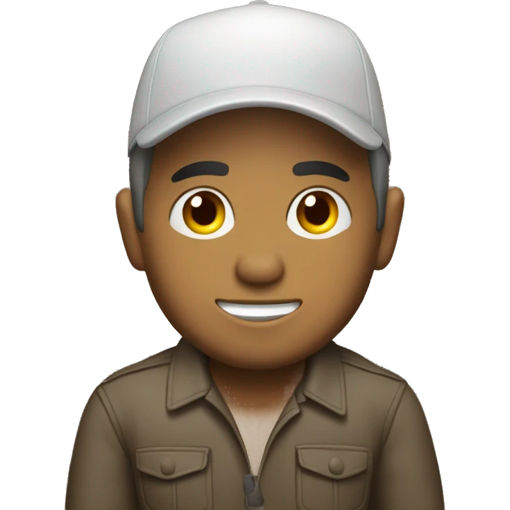 chico manejando auto emoji