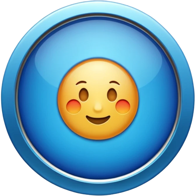 Blue verification badge emoji