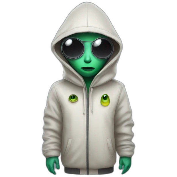 Undercover Alien emoji