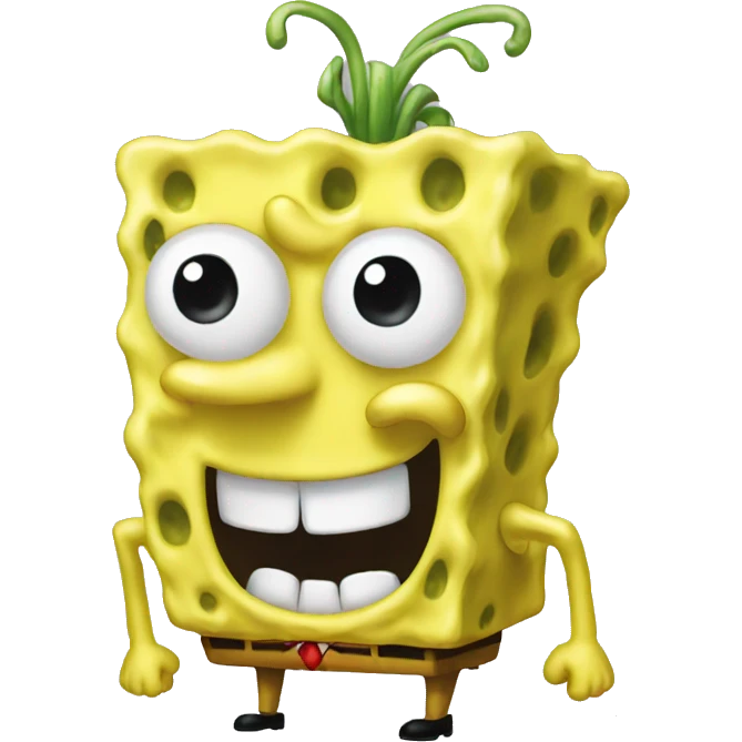 Meme SpongeBob emote emoji