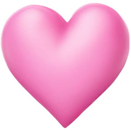 heart pink  emoji