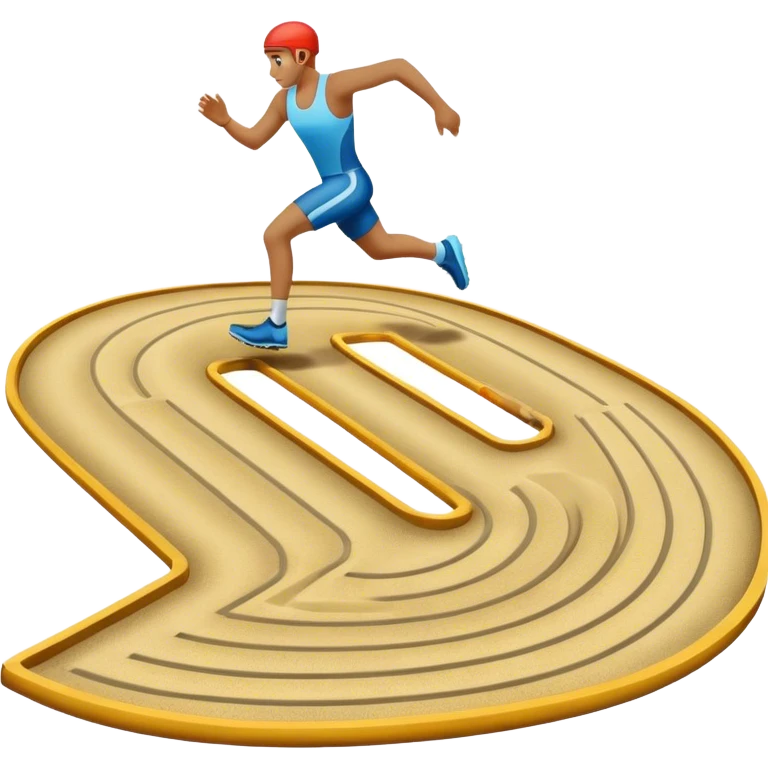 piste d’athlétisme emoji