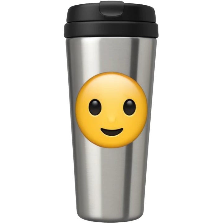 travel mug, Negative : Emoji. emoji