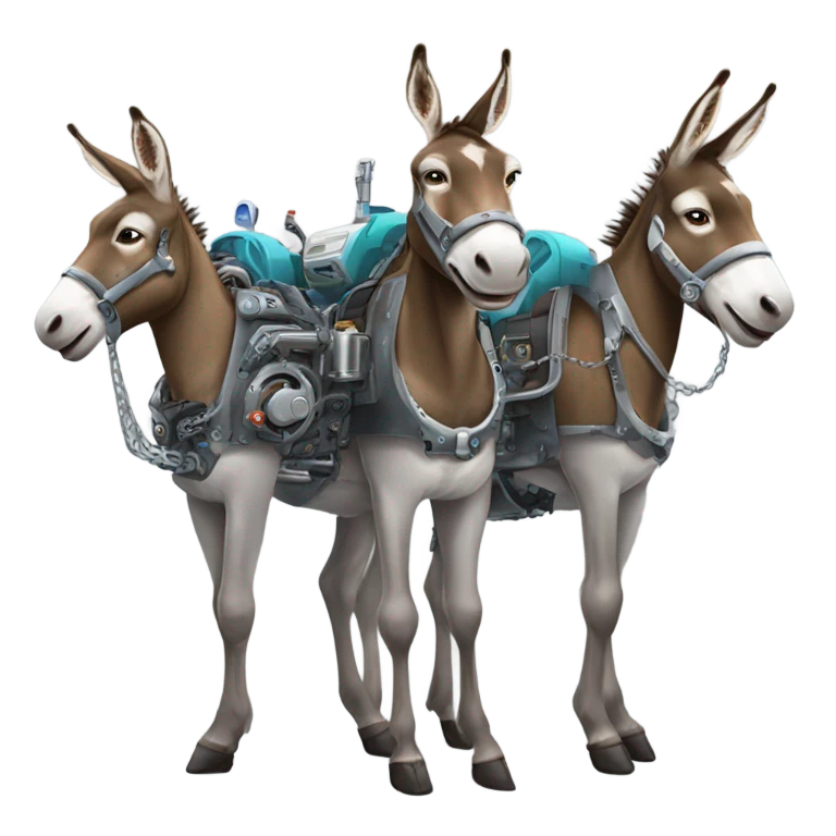 Mechanic donkeys emoji