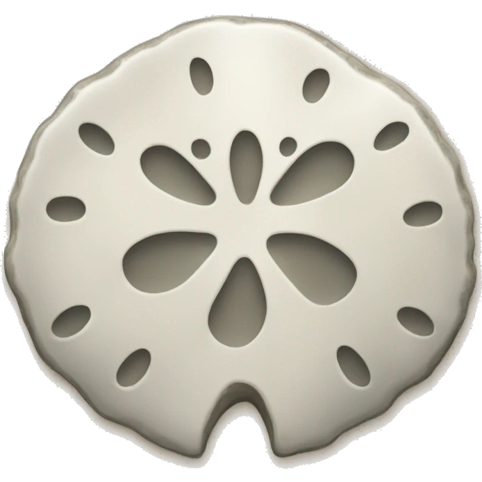 Sand-dollar emoji
