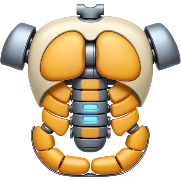 robotic stomach emoji