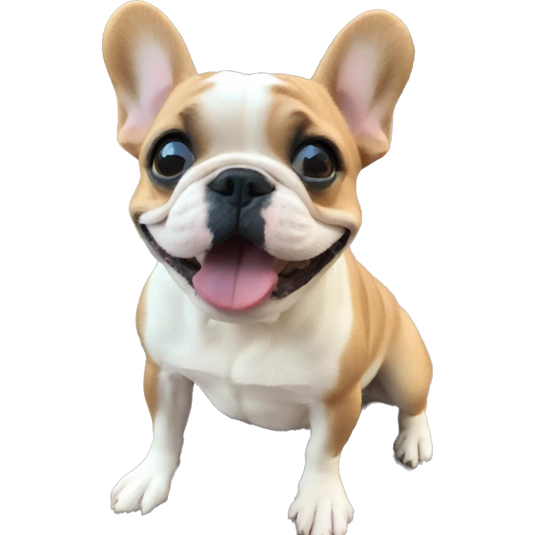 Frenchie at Disneyland emoji
